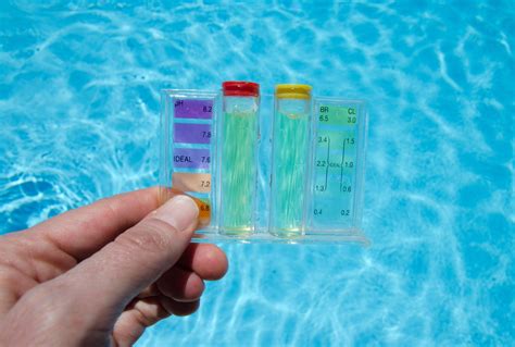 testing pool water levels